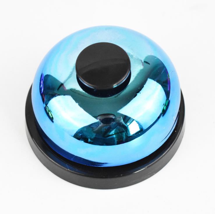 Funny Pet Training Bel Hond Speelgoed Leuke Footprint Ring Kleine Puppy Training Call Bell Diner Trainer Bell: Blue B