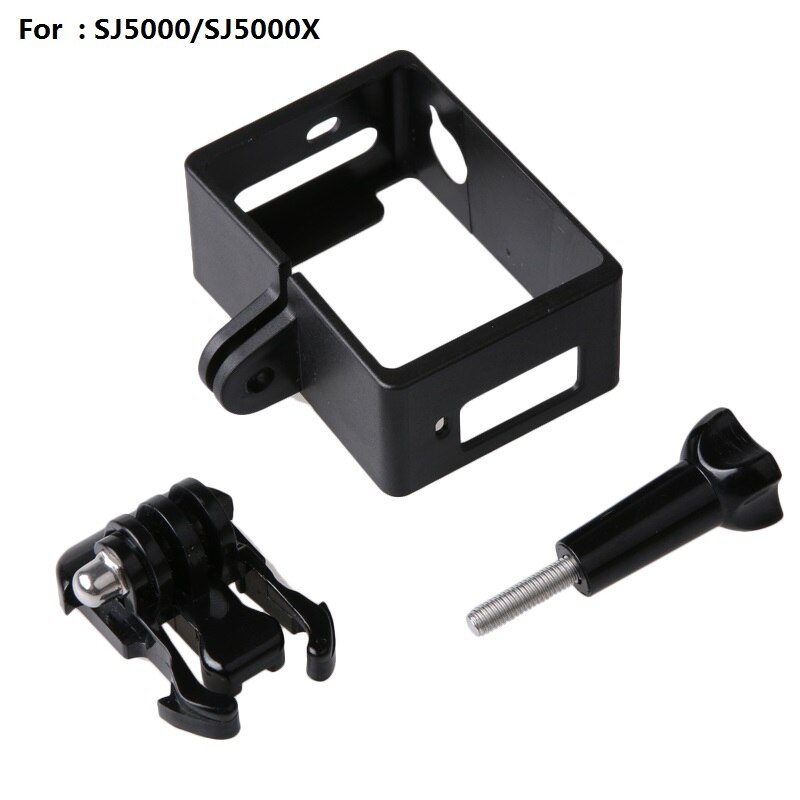 Clownfish capa protetora para câmera sjcam sj5000, acessórios de proteção com armação de proteção para sj4000 sj9 soocoo c30 eken h9: SJ5000 SJ5000X case