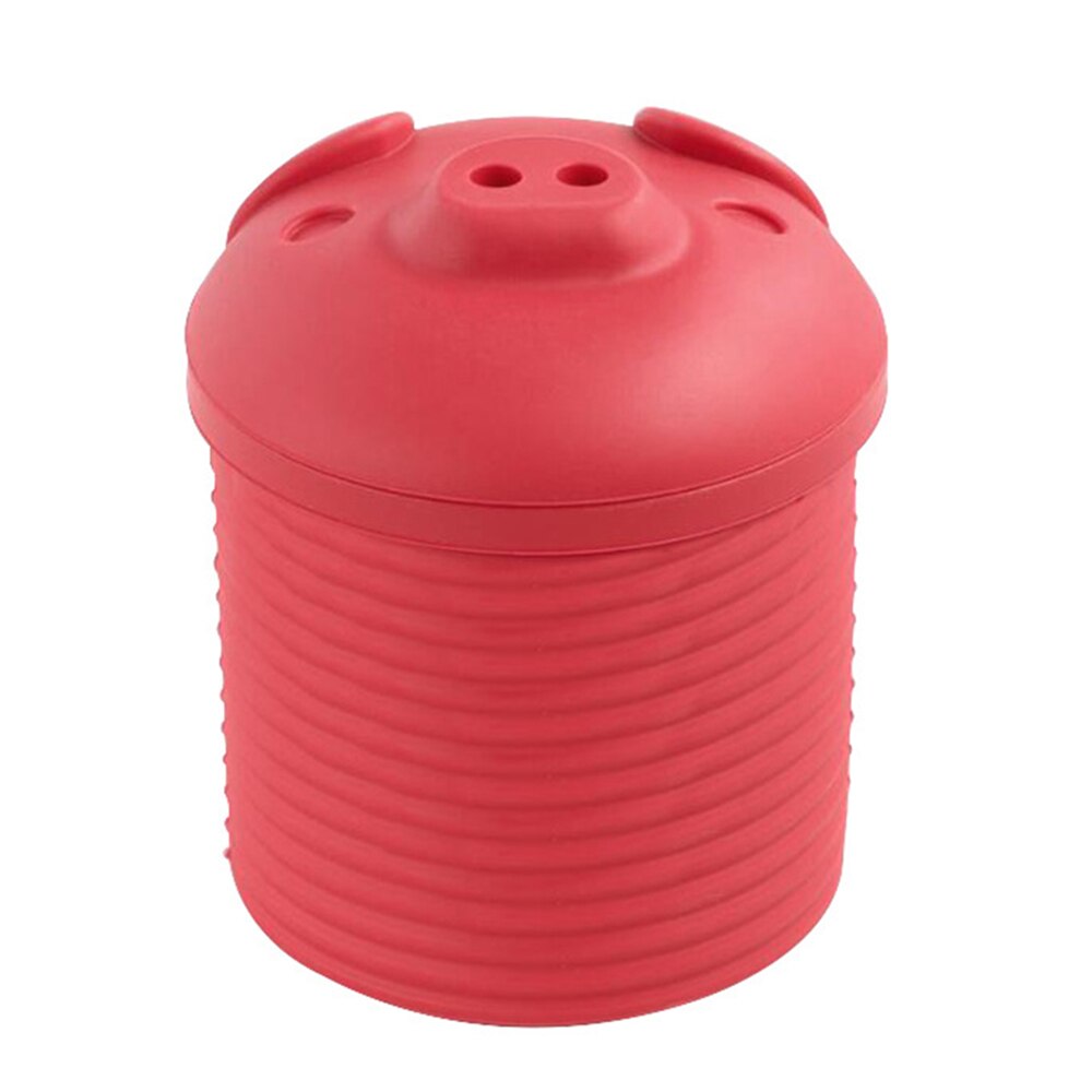 Bacon Grease Container With Strainer Bacon Silicone Grease Container For Storing Frying Oil and Cooking Grease Storage: Default Title