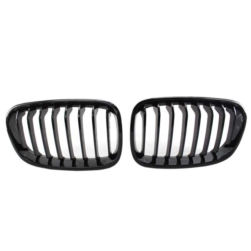 Rejilla frontal negra brillante para Bmw F20 F21 1 Series: Default Title