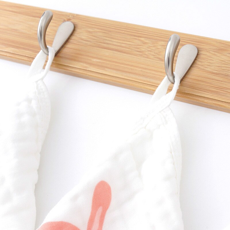 30*30cm/5 strimler babyren bomuld seks-lags gaze ansigtshåndklæde baby zoo print firkantet tørklæde baby ansigt gaze lommetørklæde håndklæde chil