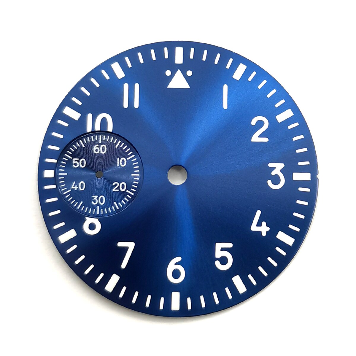 Neiton 37Mm Steriele Wijzerplaat Vier Kleur Zwart Blauw Groen Wit Horloge Dial Fit Eta 6497 Of Seagull ST3600 Beweging: Blue