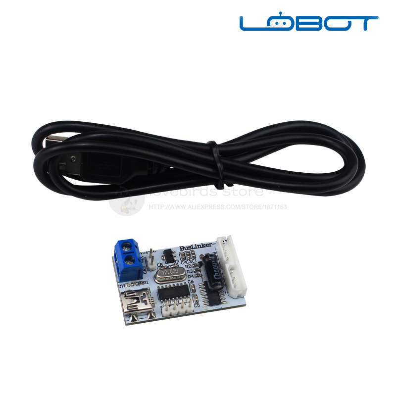 Lx-16a Serial Bus Servo / Smart Serial Dual-axis Digital Servo / High Torque High Accuracy For Diy Bionic Robot: debug board