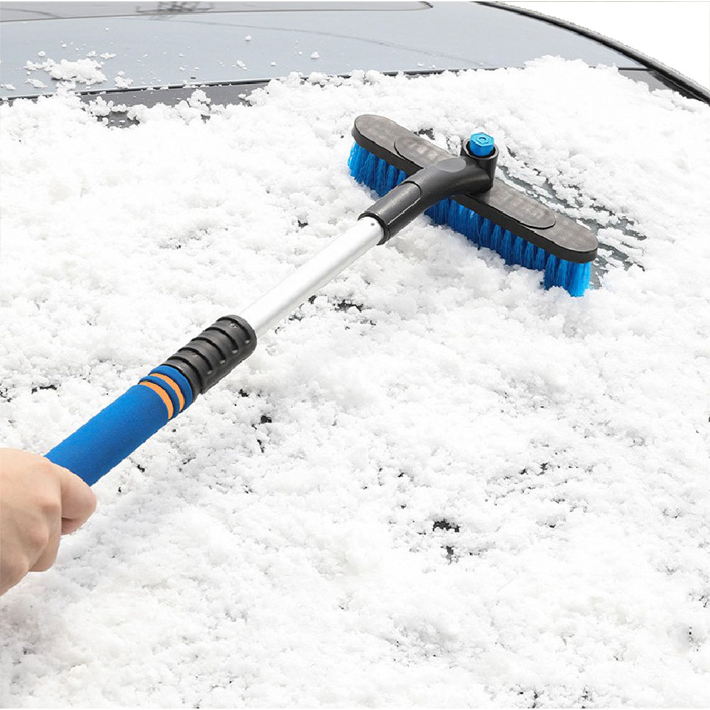 2in1 Extendable Car Ice Scraper Snow Brush with Sq... – Vicedeal