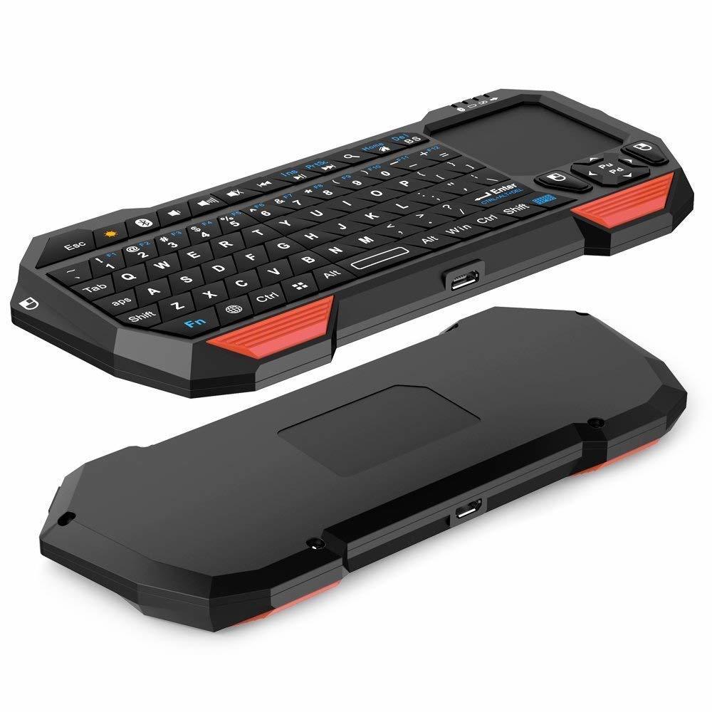 Jelly Comb – clavier sans fil Bluetooth 3.0, avec pavé tactile, pour Smart TV, ordinateur Portable, compatible avec windows IOS, système Android