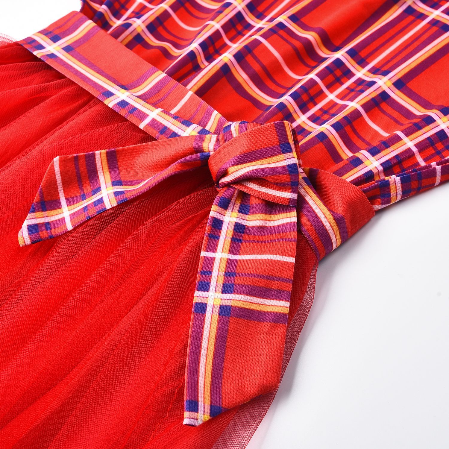 Robes mère fille de noël, tenues assorties pour famille, tenue à carreaux, hiver