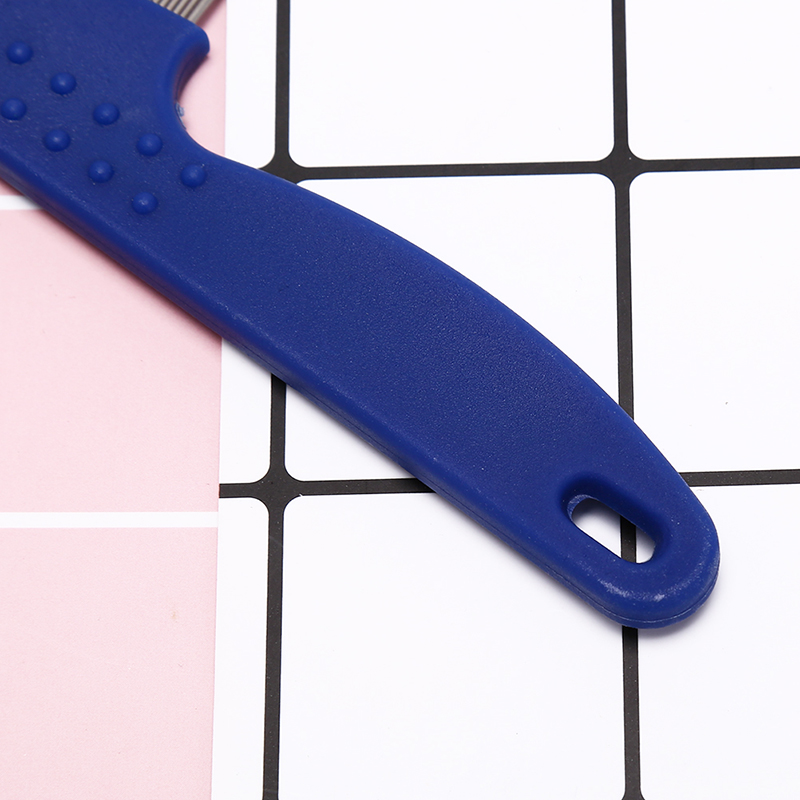 Cat Dog lice remover hair Comb Stainless Steel Head Hair Lice Comb Metal Fine Toothed Flea Flee With Handle Hairbrush Tools