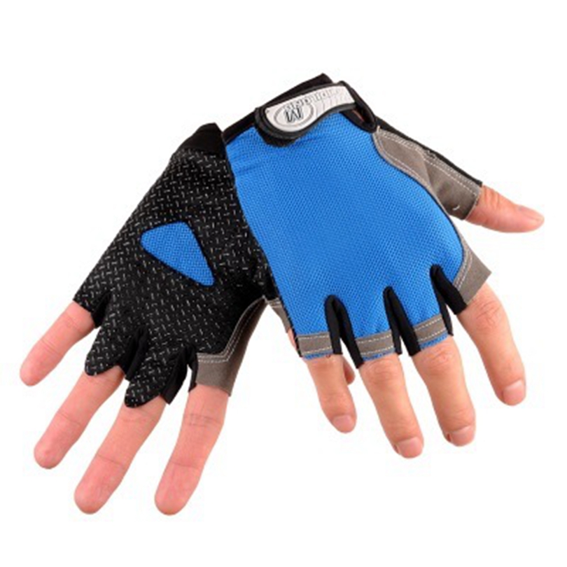 Ciclismo Mezza finger gloves guanti di Fitness Donne Degli Uomini A Cavallo Della Bici MTB Outdoor Mountaineer antiscivolo Sport Fitness