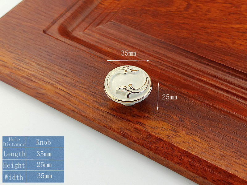 European Style Handles For Furniture Kitchen Cabinets Door Drawer Table Knobs Wardrobe Cupboard Desk Bronze Handle Dresser Pulls: Black/Gold