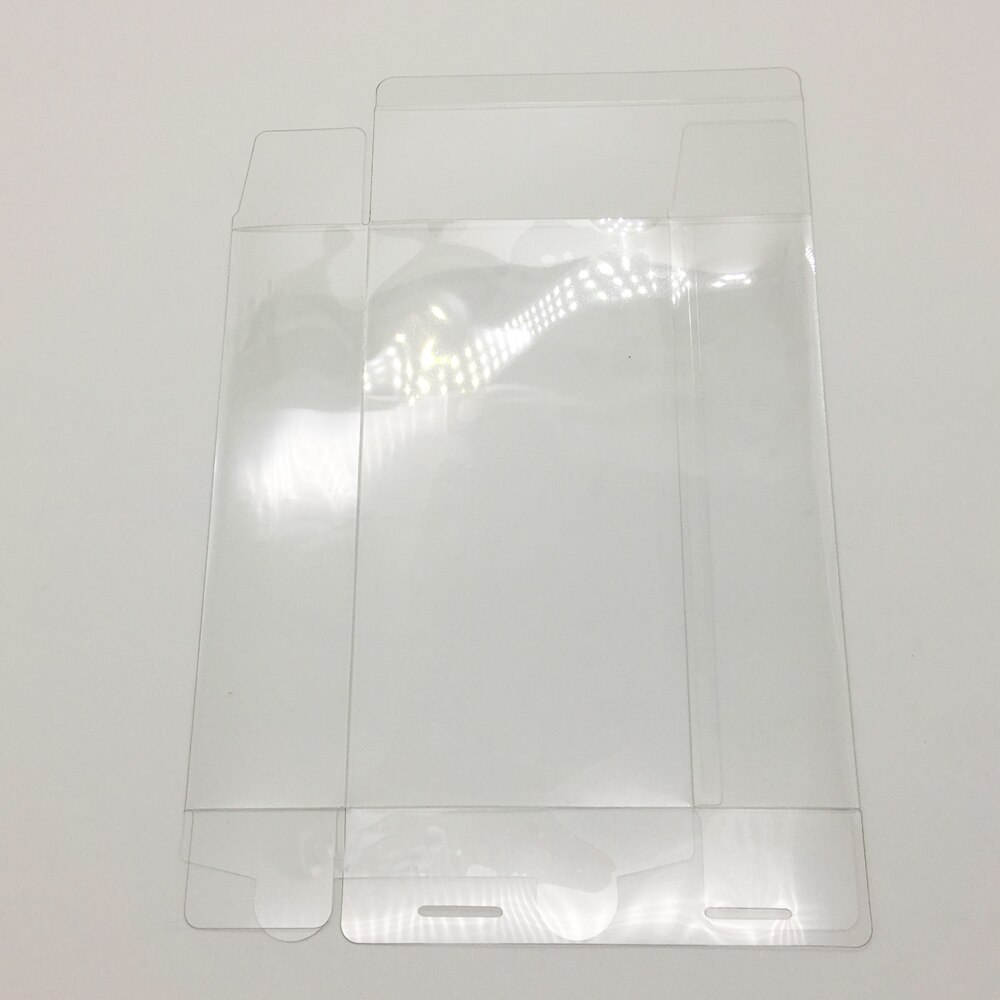 Clear transparent box for sfc mini game console collection display storage box
