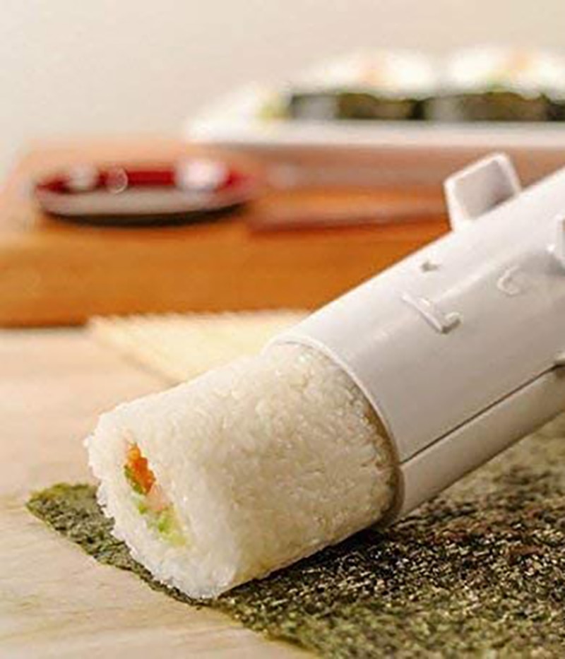 Sushi Maker Roller Rice Mold Sushi Bazooka Groente Vlees Rolling Sushi Tool Diy Sushi Making Machine Keuken Sushi Tool