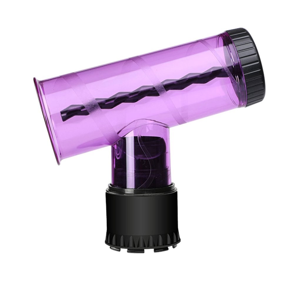 Rodillo de pelo rizado, artefacto de pelo Tornado Hood, secador de pelo, volante grande, rizador con tubo mágico, artefacto, herramientas de rizado: 02
