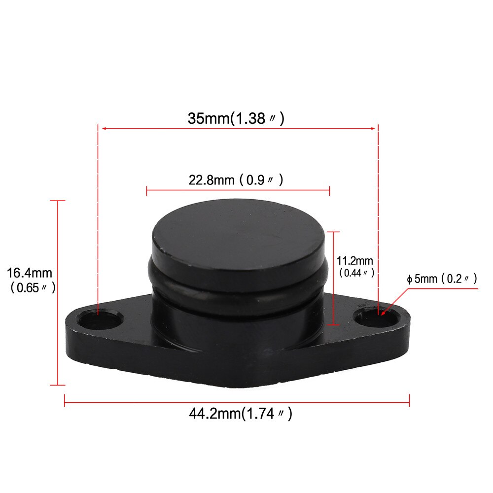 Tapas de aleta de remolino automático, tapones en blanco de eliminación con juntas Ntake para BMW M57, M57N, M57TU, YC101490, 6x22 MM y 6x33 MM