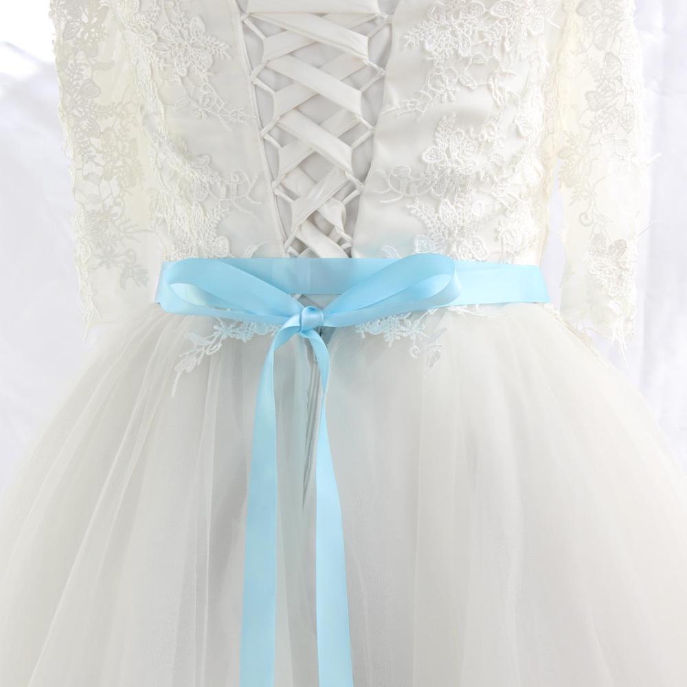 Yjwsxf Bruids Riem Trouwjurk Riem Dames Riem Parel Avondjurk Riem Rhinestone Riem Accessoriessories: light blue