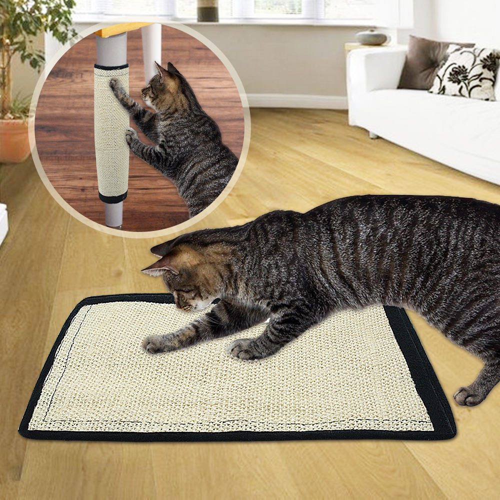 Katze kratzen Gremium Spielzeug Sisal Hanf Katze Kätzchen Kratzen Post Pad Für Katzen Schutz Möbel Schleifen Krallen Katze Scratcher Spielzeug matt