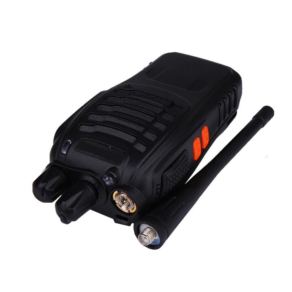 Baofeng bf -888s walkie-talkie 2 stk radiostation transceiver tovejs 400-470 mhz 16ch dc 5v 1000ma bærbar radio