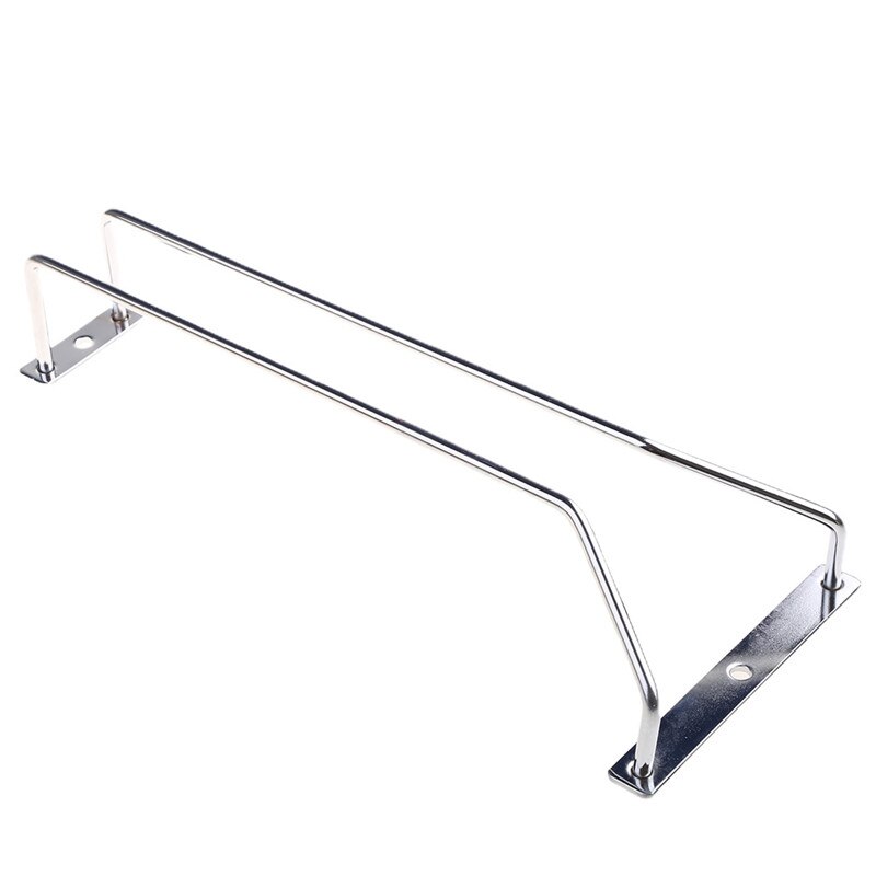 27/35 cm rack de vidro de vinho pendurado stemware suportes barra sob armário casa