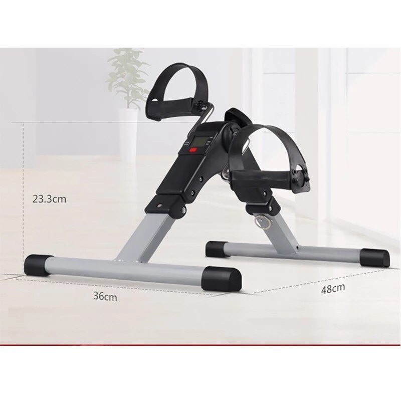 Home Mini Fitness Bike LCD Display Indoor Cycling Stepper Mini Bicycle Exercise Bike legs Trainer Exercise Gym Machine