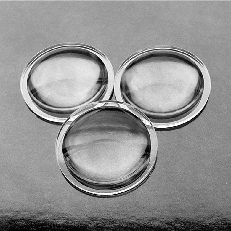 Glass Plano convex lens diameter 50MM *15MM optical LED lens