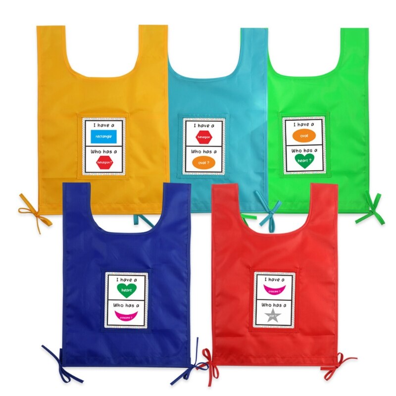 5- teiliges kinder-sportset mit pvc-tasche, lehrmittel für den unterricht, aus oxford-gewebe, zum erlernen von formen und zahlen.