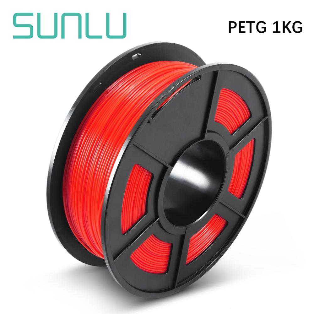 PETG 3D Filament 1,75mm Für 3D Drucker 1KG 2,2 £ PETG 3D Drucker Filament 7 Farben Für Wählen DIY Druck Modell Beste: PETG-rot