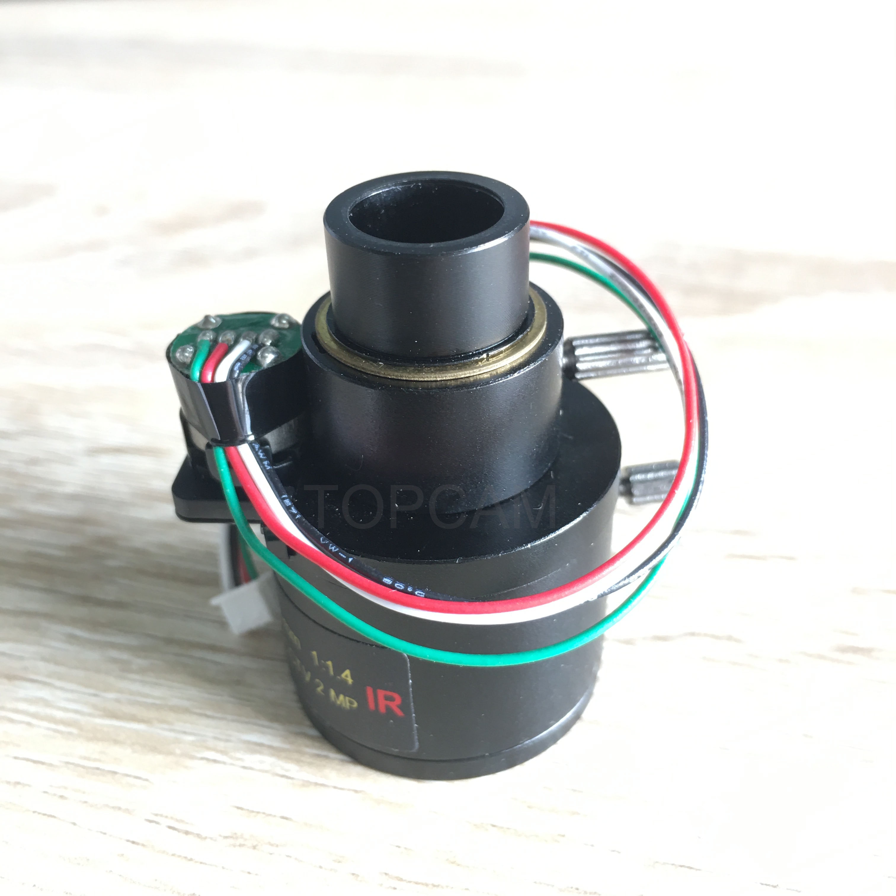 Lente Zoom motorizado de megapíxeles lente Varifocal F1.4 M12, 1/2, 7 ", 2,8-12mm, montura DC Iris, lente de cámara de seguridad CCTV automática IR