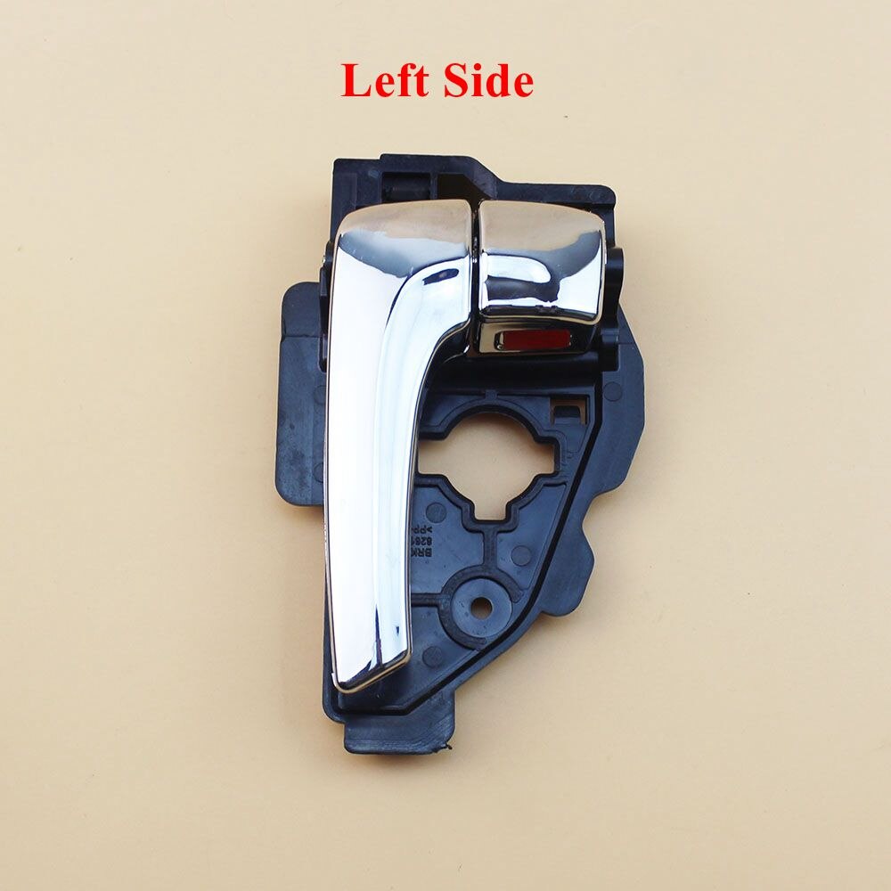 Larbll bil styling krom venstre højre indvendigt indvendigt dørhåndtag til hyundai  ix35 tucson 82610-2 s 010 82620-2 s 010 foran = bag: Venstre side