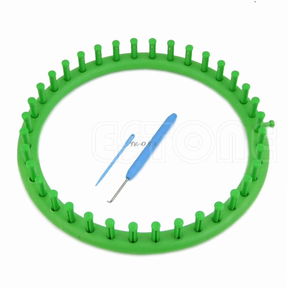 Rund cirkel hat klassisk strikker strik strikning strik vævssæt 14cm 19cm 24cm