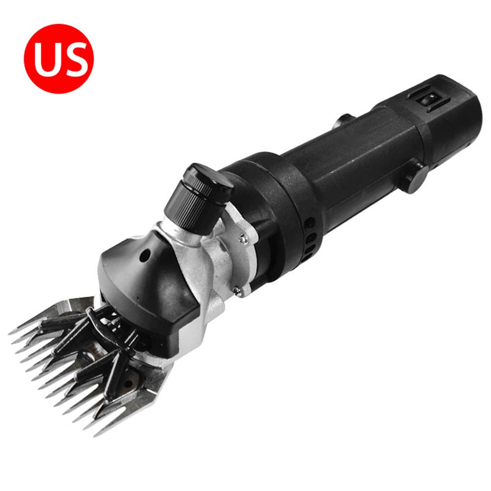 Electric Scissors Animal Clipper Electric Fader Cattle Sheep Clipper Beauty Kit Household Wool Repair Tool Accessories: US