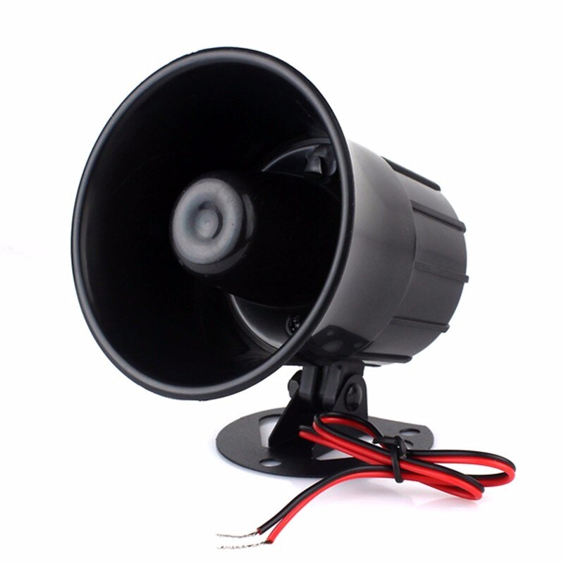 DC12V 110dB Wired Loud Alarm Siren Horn Outdoor For GSM Alarm Systems Home Security Protection System