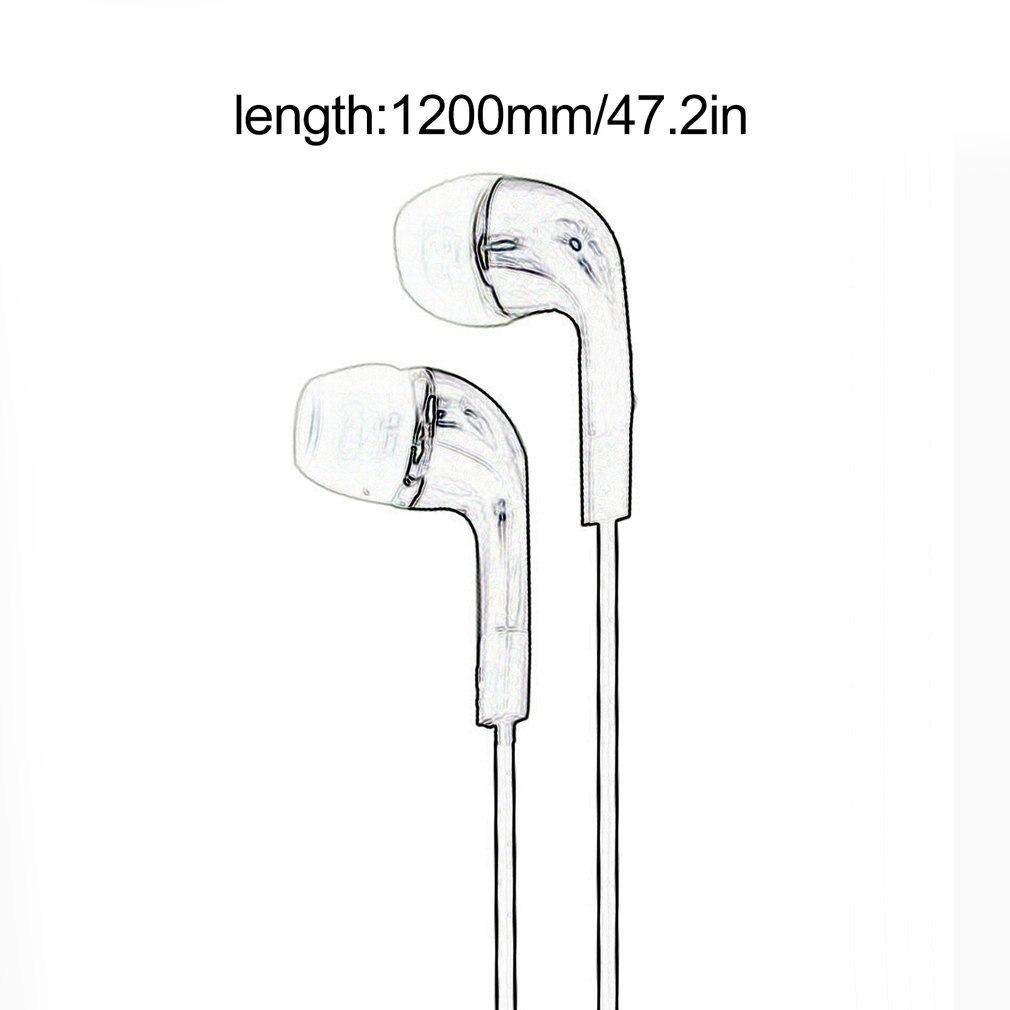 In-ear mobiele telefoon super stereo bass metalen oortelefoon met microfoon voor samsung android
