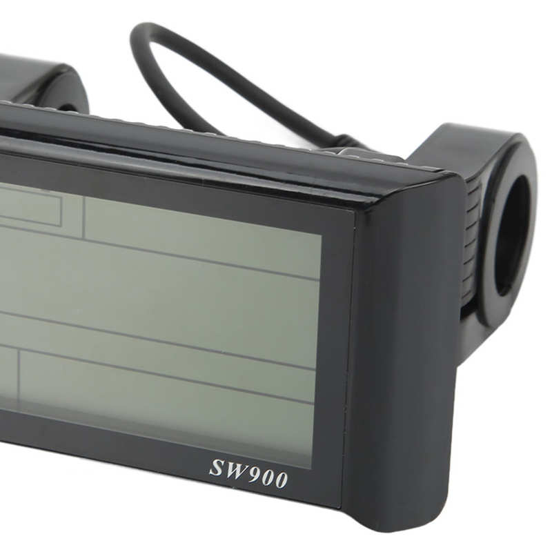 Electric Bicycle Speed Meter Electric Bike LCD Display Abrasion Resistant for Mountain Bike for Scooters
