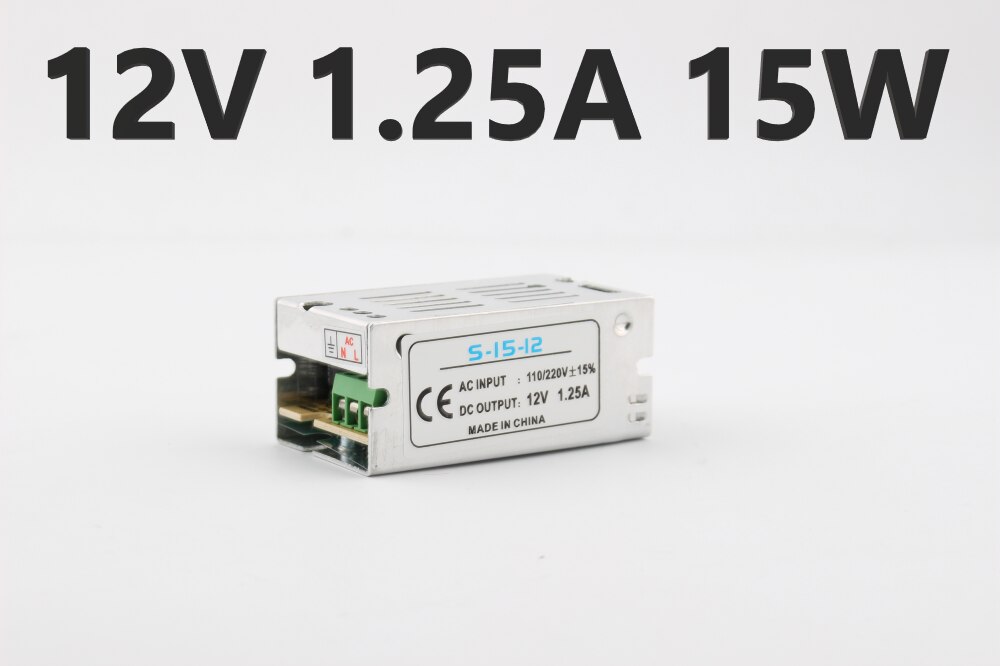 12V Power Supply AC DC 12V 2A 3A 5A 10A 15A 20A AC DC Adapter 220 To 12v Power Supply Source 500w 220v 12v Led Transformer