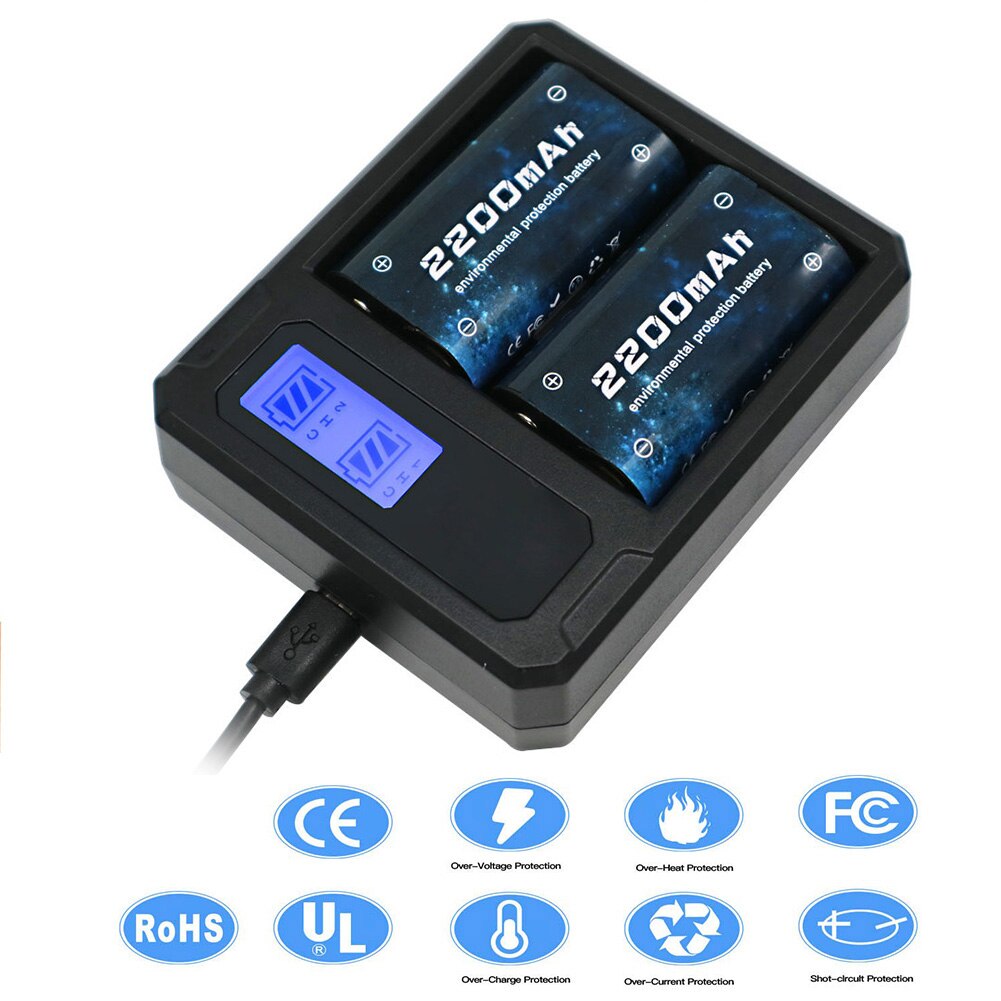 USB Battery Charger Rechargeable Power Supply Dock for Xbox One/Xbox One S/Xbox One X/Xbox One Elite Wireless Controller