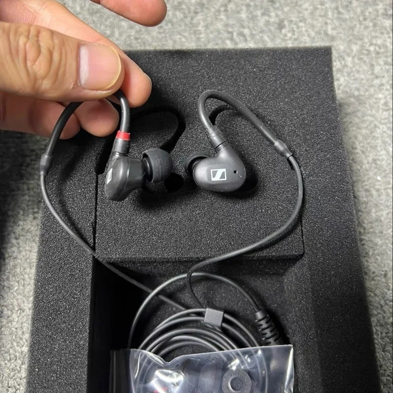 Sennheiser  ie40 pro kablede øretelefoner hifi headset musik sport med præcis lydisolering ørepropper aftageligt kabel