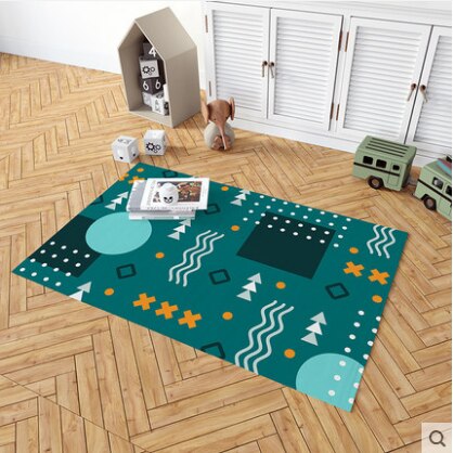 Baby Speelmatten Kinderen Kruipen Tapijt Vloerkleed Baby Beddengoed Konijn Deken Katoen Gamepad Kinderen Kamer Decoratie: 14