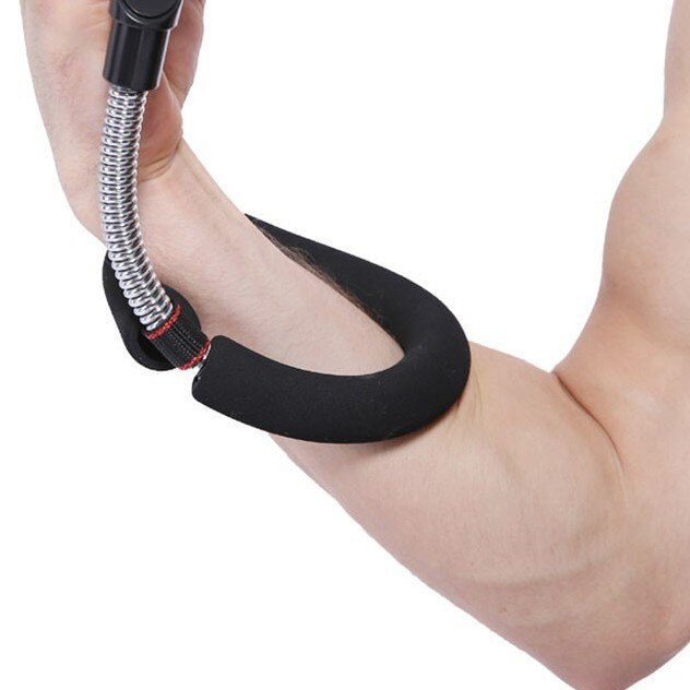 Suzakoo-ejercitador de muñeca para hombre, herramienta de equipo de fitness para el hogar, agarre de muñeca: Plata