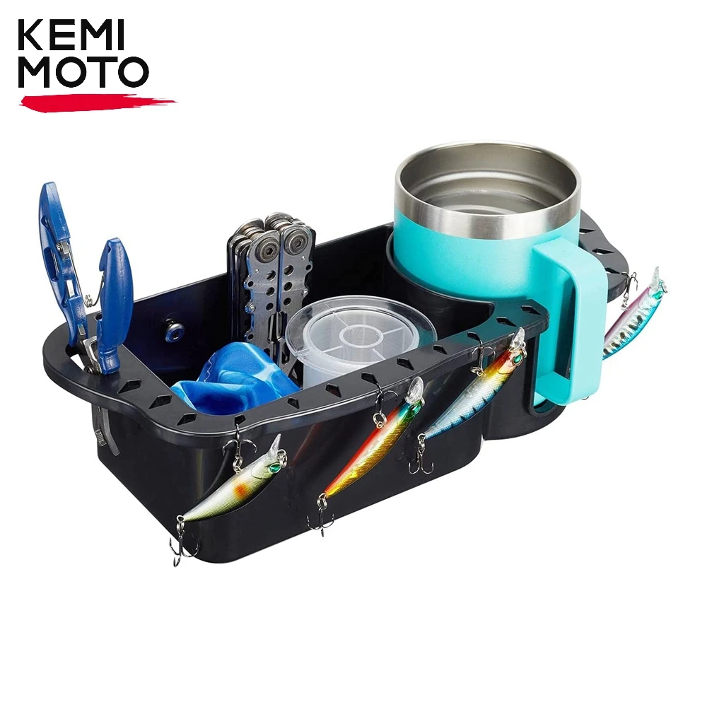 Boat Cup Holder Marine Storage Caddy Box Can Organizer for Kayak Watercraft SeaDoo Jet Ski Pontoon Canoe Mooring Marine Access