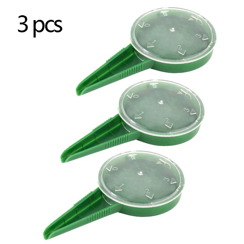 Garden Plant Seed Dispenser Sower Planter Seed Dial Adjustable Size Disseminator Sower Planter Starter Seeder Gardening Tools: Green 3pcs