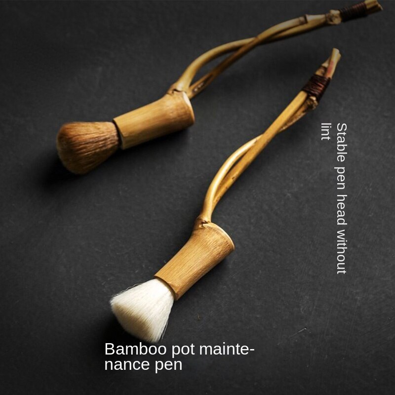 Bamboe Thee Borstel Kung Fu Thee Set Theeceremonie Accessoires Japanse Thee Borstel