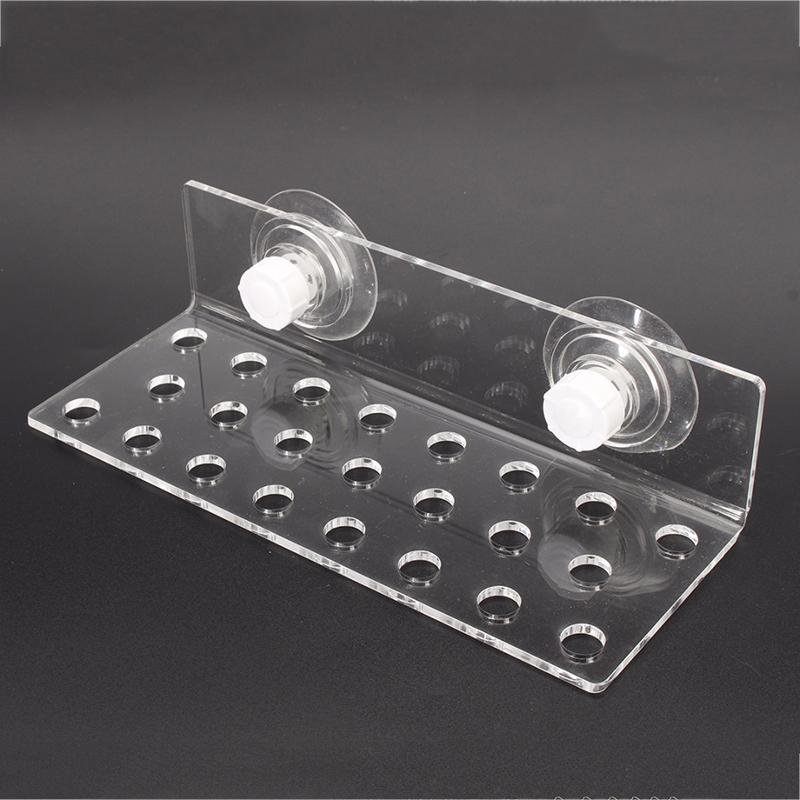Clear Acryl 5Pcs Coral Frag Stekkers Aquarium Coral Frag Rack Stekkers Houder Fish Tank Marine Reef Accessoire Deel Niet giftig
