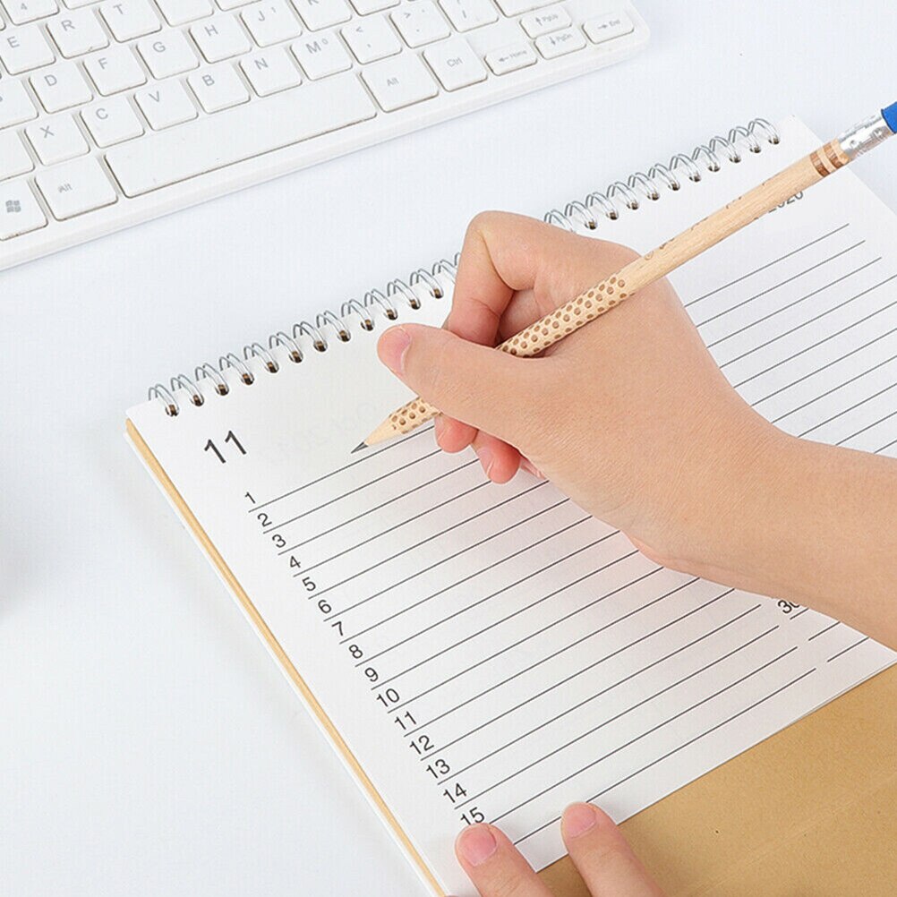 Desk kalender desk stående kalender til memo og planlægning stående kalender hjemmekontor – Grandado