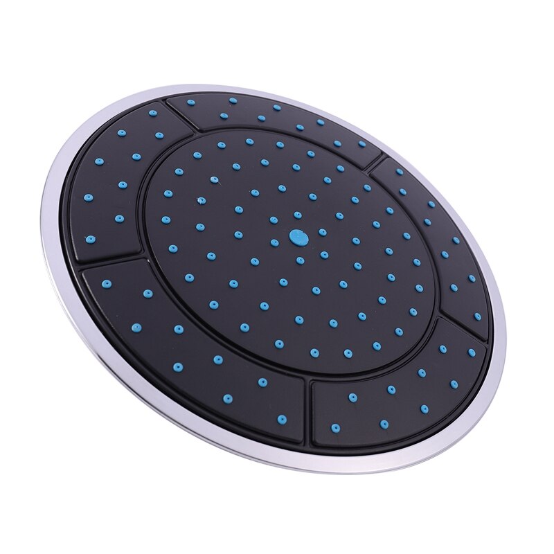 1Pcs 25Cm Plastic Ronde Vorm Neerslag Aangedreven Douche Top Douche Dak Hoofd Nozzle Cabine Accessoires