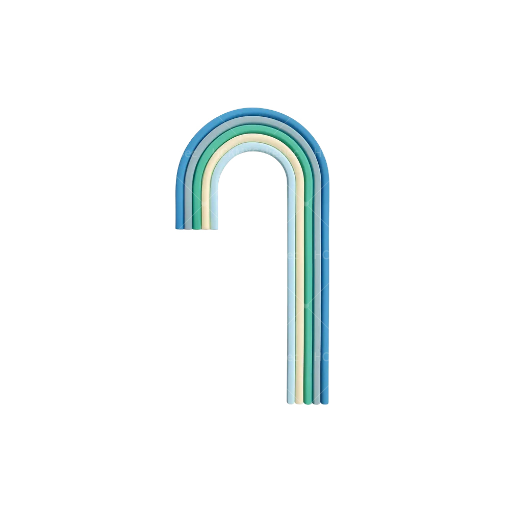 1pc Rainbow Cake Topper Set Large Small Rainbows Cake Topper Pink Blue Brown DIY Boho Birthday Wedding Party Cake Baby Shower: Olive