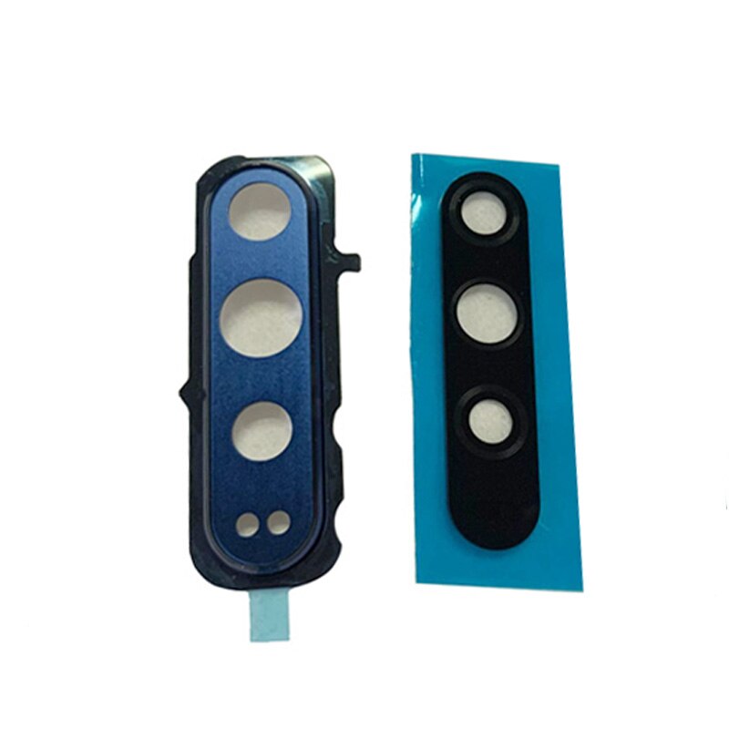 Traseira traseira da câmera lente de vidro com moldura titular reparação traseira habitação capa para huawei honor 20 20 pro honra 20s peças reposição