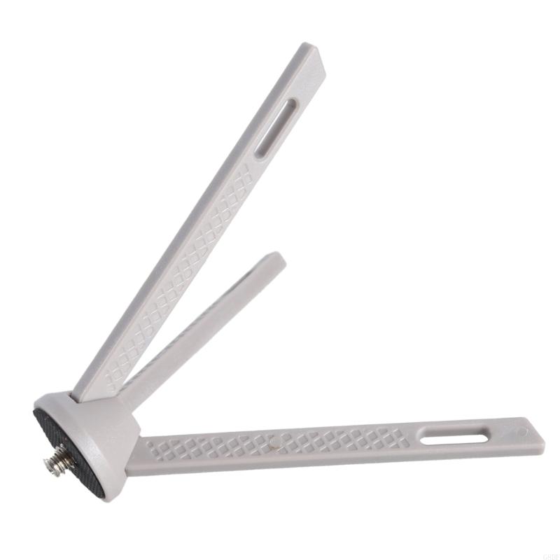 G8DF ministatief voor DSLR, actiecamera smartphonehouder grijs kunststof