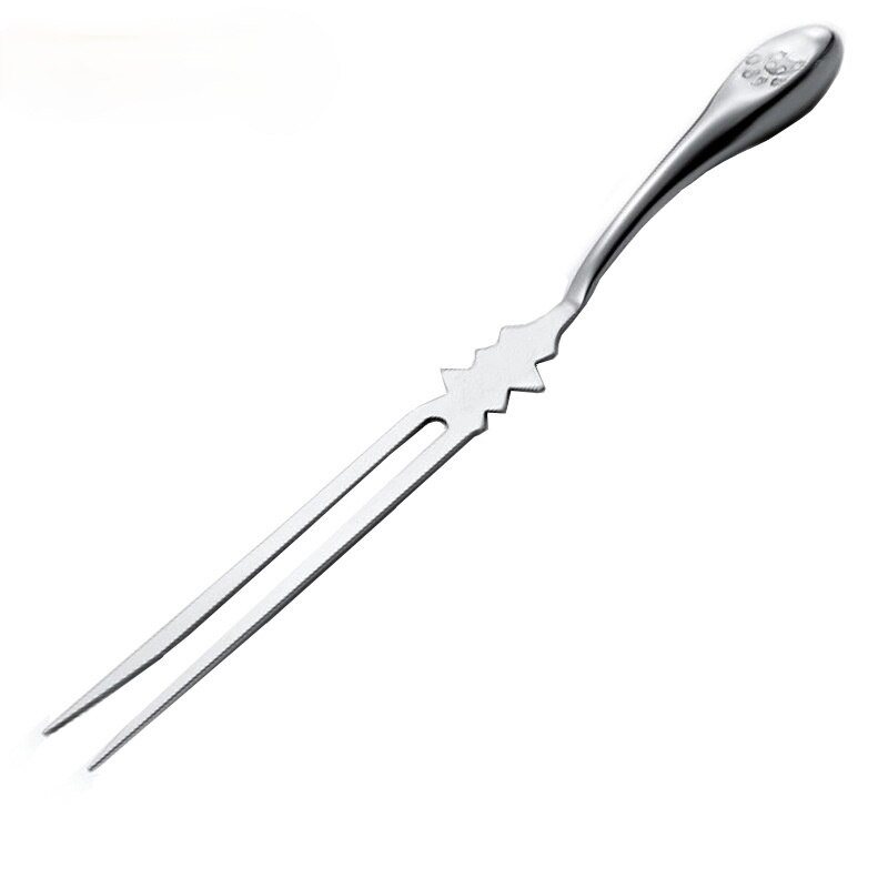 Stainless Steel Barbecue Spit Grilled Chicken Spit Barbecue Spit Western Food Steak Spit Grill Barbecue Tools High-end Bbq: Default Title