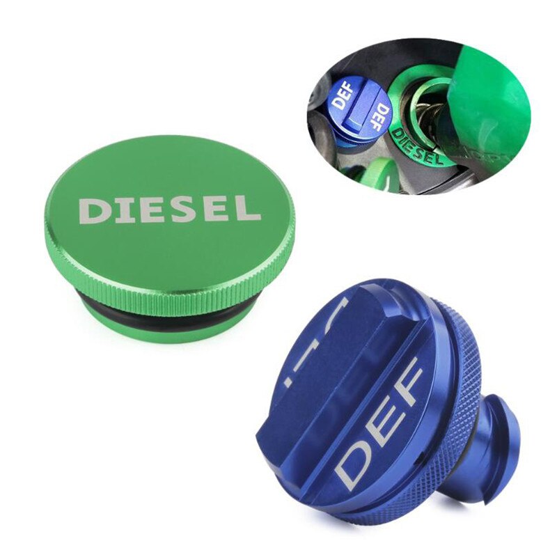 Diesel Fuel Tank Caps DEF Cap Aluminum for Dodge Ram 2500 3500 Cummins