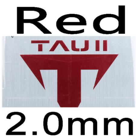 Original XIOM TAU 2 table tennis rubber 79-015 made in Germany shaped offensive loop ping pong game XIOM rubber: red 2.0mm
