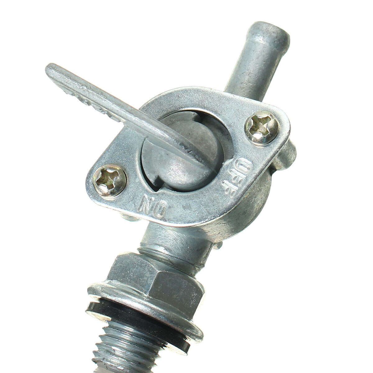 10mm Metal Motorcycle Fuel Tank On/Off Fuel Petcock Valve Switch For 2 Stroke Motorized Bicycle 49cc-80cc